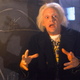 Doc (Christopher Lloyd) explaining the bad, alternate 1985 that was created thanks to Old Biff’s meddling.